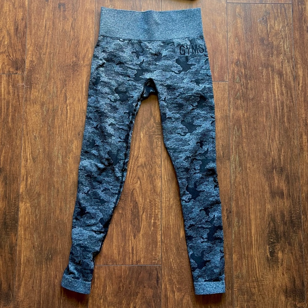 Gymshark seamless leggings in camo